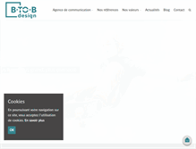 Tablet Screenshot of btobdesign.com